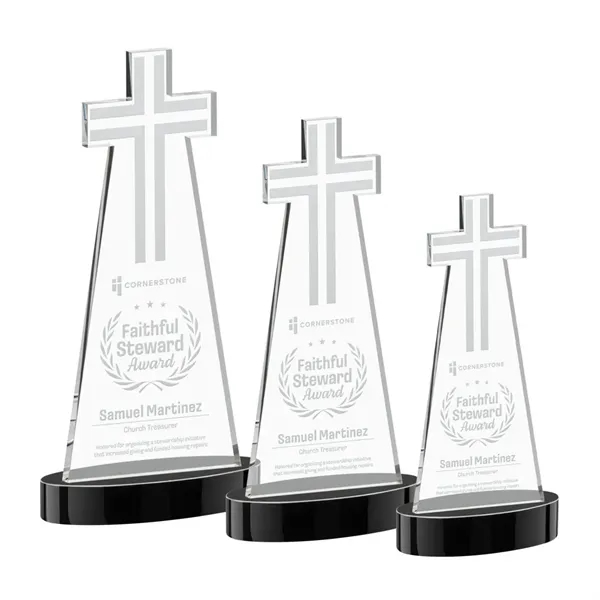 Crafted from premium optical crystal, this elegant Cross Award features a... from ASI 84592 St Regis Group / St Regis