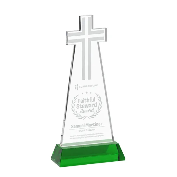 Crafted from premium optical crystal, this elegant Cross Award features a... from ASI 84592 St Regis Group / St Regis