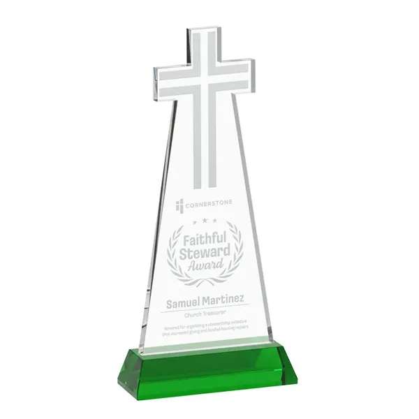 Crafted from premium optical crystal, this elegant Cross Award features a... from ASI 84592 St Regis Group / St Regis