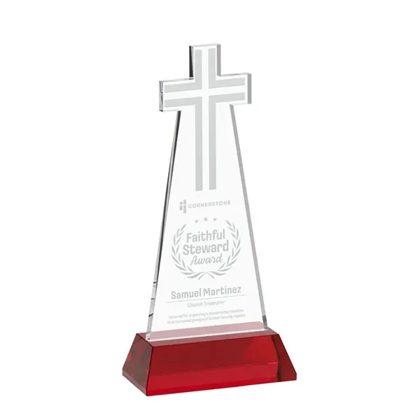 Crafted from premium optical crystal, this elegant Cross Award features a... from ASI 84592 St Regis Group / St Regis