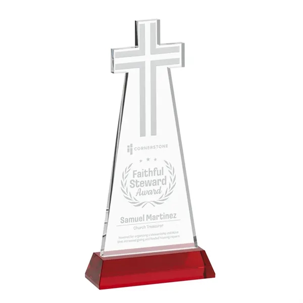 Crafted from premium optical crystal, this elegant Cross Award features a... from ASI 84592 St Regis Group / St Regis