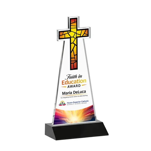 Crafted from premium optical crystal, this elegant Cross VividPrint™ Award features... from ASI 84592 St Regis Group / St Regis
