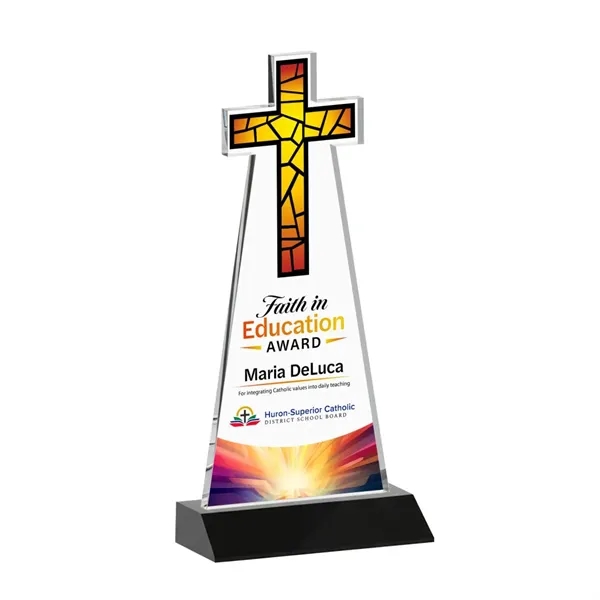 Crafted from premium optical crystal, this elegant Cross VividPrint™ Award features... from ASI 84592 St Regis Group / St Regis