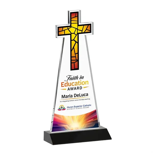 Crafted from premium optical crystal, this elegant Cross VividPrint™ Award features... from ASI 84592 St Regis Group / St Regis