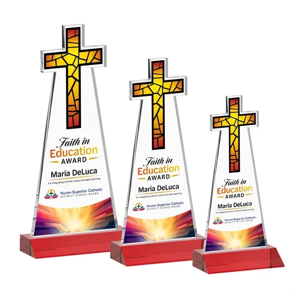 Crafted from premium optical crystal, this elegant Cross VividPrint™ Award features... from ASI 84592 St Regis Group / St Regis