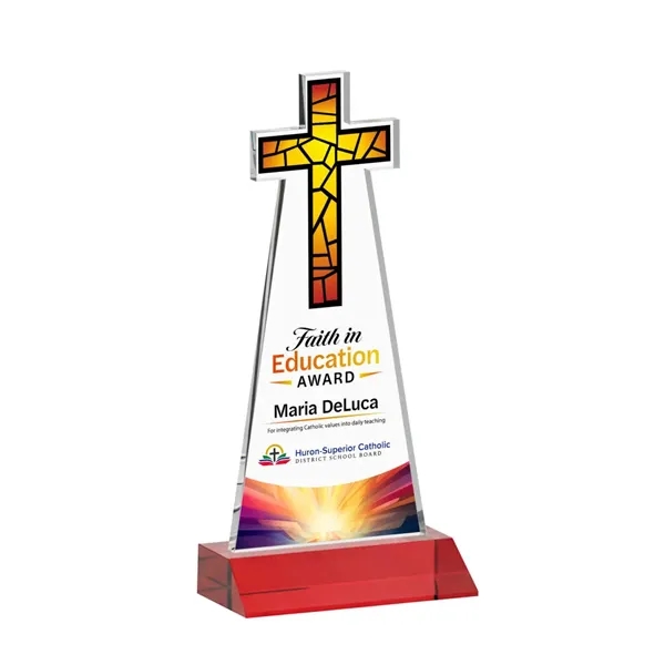 Crafted from premium optical crystal, this elegant Cross VividPrint™ Award features... from ASI 84592 St Regis Group / St Regis