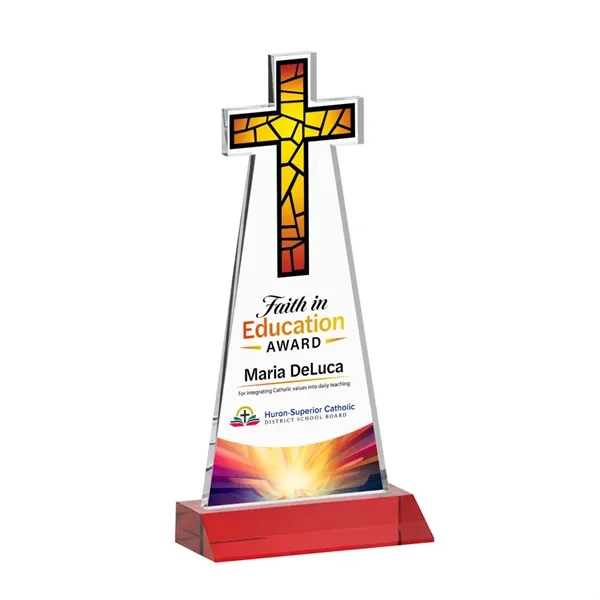 Crafted from premium optical crystal, this elegant Cross VividPrint™ Award features... from ASI 84592 St Regis Group / St Regis