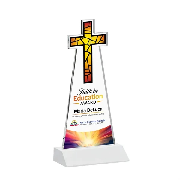 Crafted from premium optical crystal, this elegant Cross VividPrint™ Award features... from ASI 84592 St Regis Group / St Regis