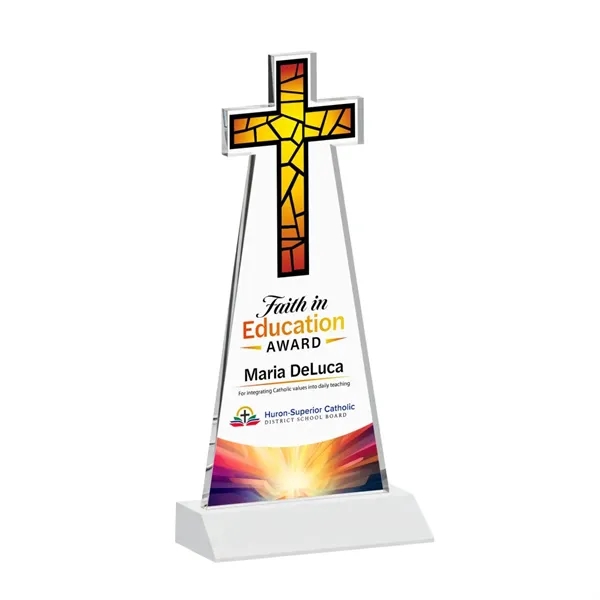 Crafted from premium optical crystal, this elegant Cross VividPrint™ Award features... from ASI 84592 St Regis Group / St Regis