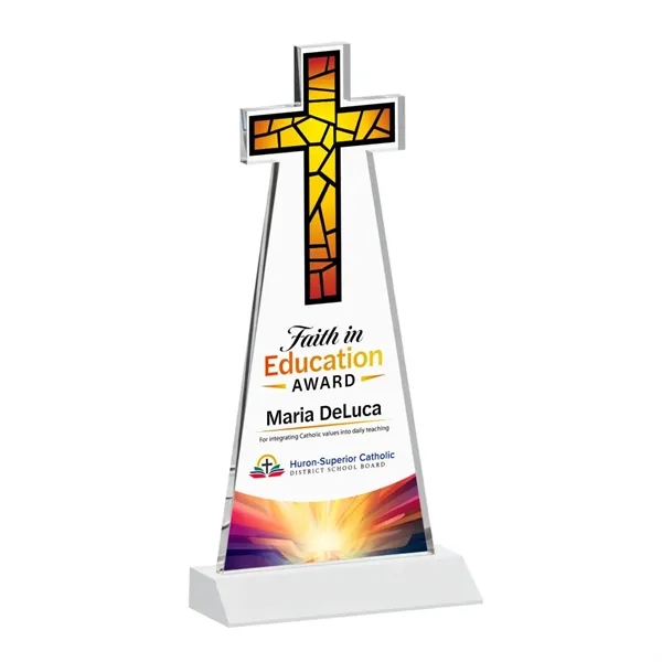 Crafted from premium optical crystal, this elegant Cross VividPrint™ Award features... from ASI 84592 St Regis Group / St Regis