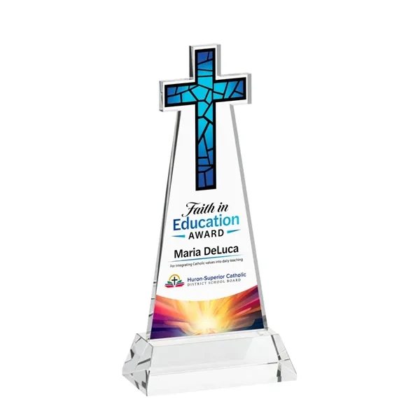 Crafted from premium optical crystal, this elegant Cross VividPrint™ Award features... from ASI 84592 St Regis Group / St Regis