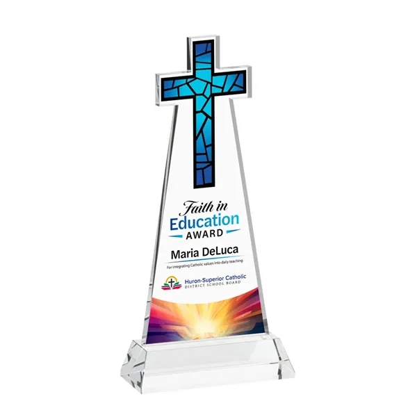 Crafted from premium optical crystal, this elegant Cross VividPrint™ Award features... from ASI 84592 St Regis Group / St Regis