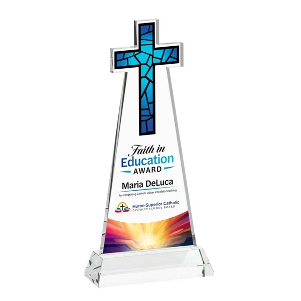 Crafted from premium optical crystal, this elegant Cross VividPrint™ Award features... from ASI 84592 St Regis Group / St Regis