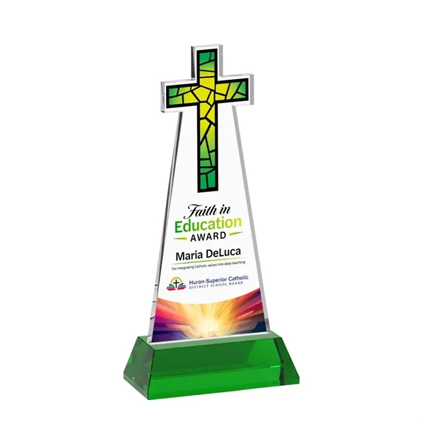 Crafted from premium optical crystal, this elegant Cross VividPrint™ Award features... from ASI 84592 St Regis Group / St Regis