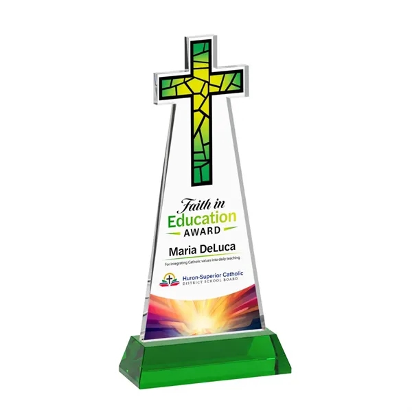 Crafted from premium optical crystal, this elegant Cross VividPrint™ Award features... from ASI 84592 St Regis Group / St Regis