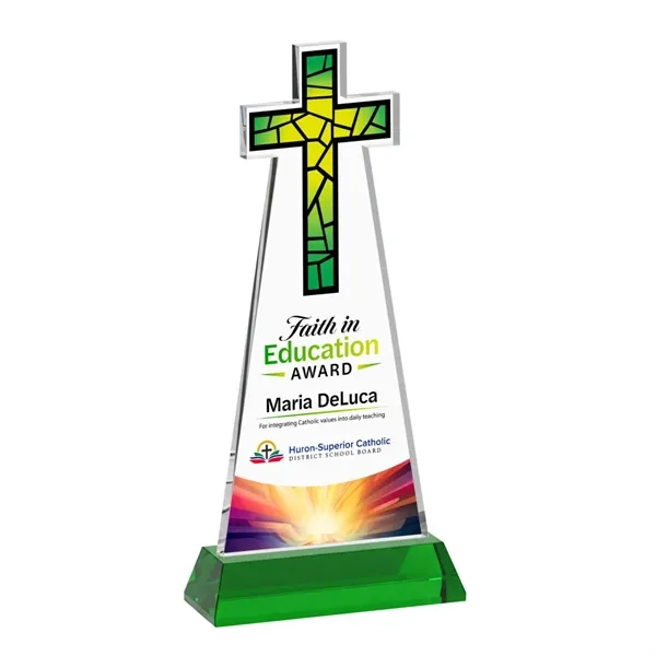 Crafted from premium optical crystal, this elegant Cross VividPrint™ Award features... from ASI 84592 St Regis Group / St Regis