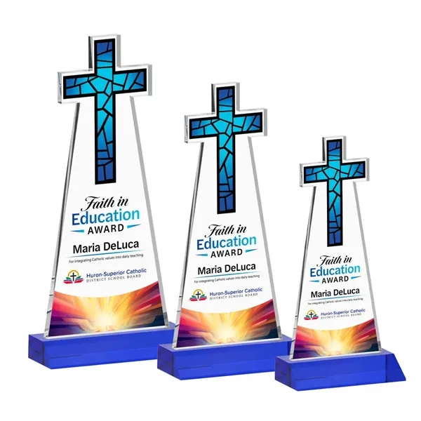 Crafted from premium optical crystal, this elegant Cross VividPrint™ Award features... from ASI 84592 St Regis Group / St Regis