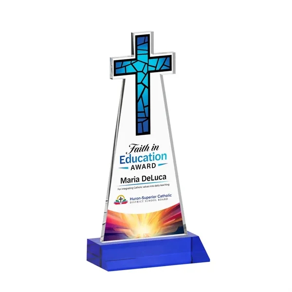 Crafted from premium optical crystal, this elegant Cross VividPrint™ Award features... from ASI 84592 St Regis Group / St Regis