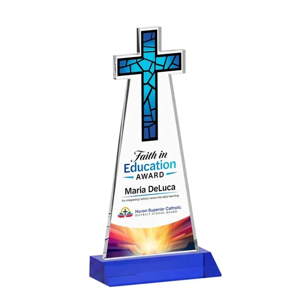 Crafted from premium optical crystal, this elegant Cross VividPrint™ Award features... from ASI 84592 St Regis Group / St Regis