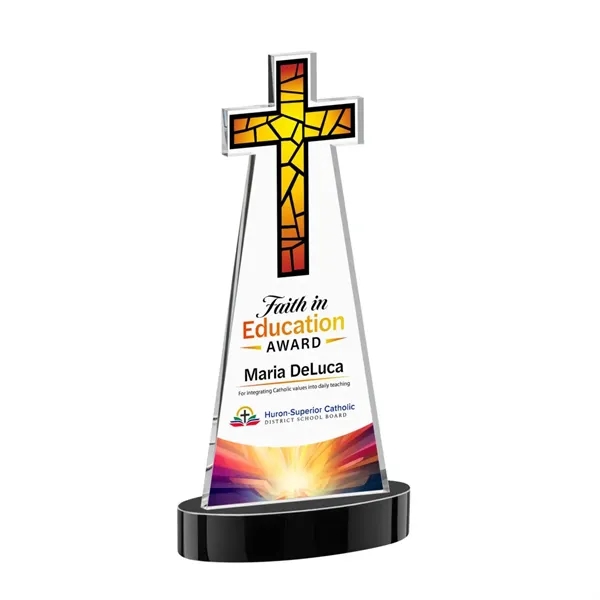 Crafted from premium optical crystal, this elegant Cross VividPrint™ Award features... from ASI 84592 St Regis Group / St Regis
