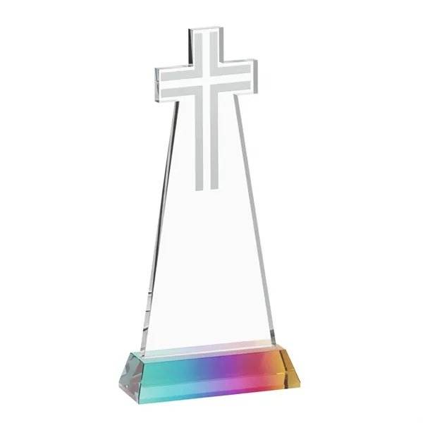 Crafted from premium optical crystal, this elegant Cross Award features a... from ASI 84592 St Regis Group / St Regis