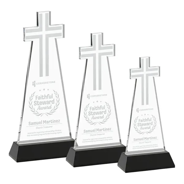 Crafted from premium optical crystal, this elegant Cross Award features a... from ASI 84592 St Regis Group / St Regis