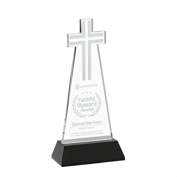 Crafted from premium optical crystal, this elegant Cross Award features a... from ASI 84592 St Regis Group / St Regis