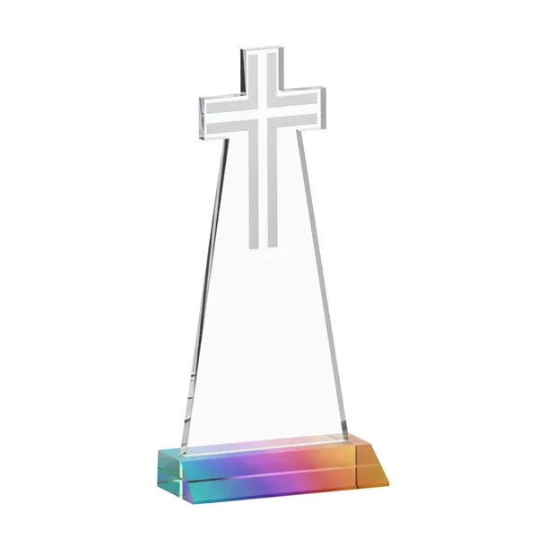 Crafted from premium optical crystal, this elegant Cross Award features a... from ASI 84592 St Regis Group / St Regis
