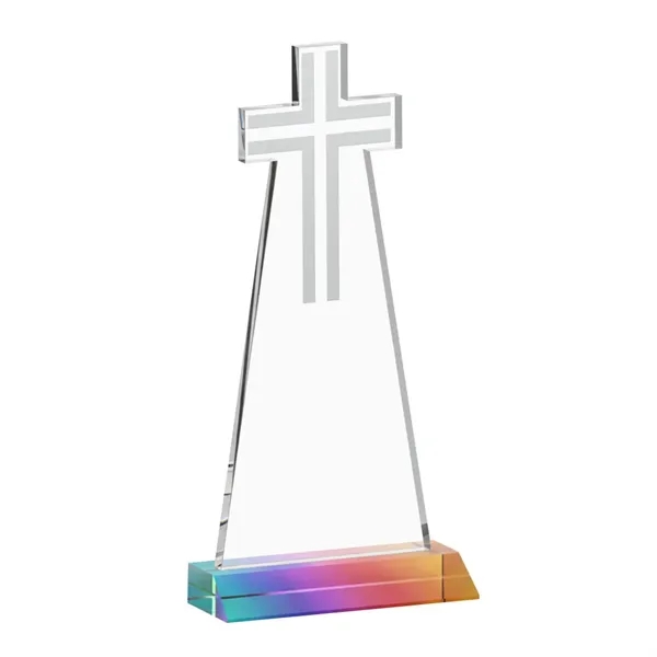 Crafted from premium optical crystal, this elegant Cross Award features a... from ASI 84592 St Regis Group / St Regis