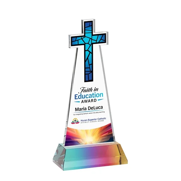 Crafted from premium optical crystal, this elegant Cross VividPrint™ Award features... from ASI 84592 St Regis Group / St Regis