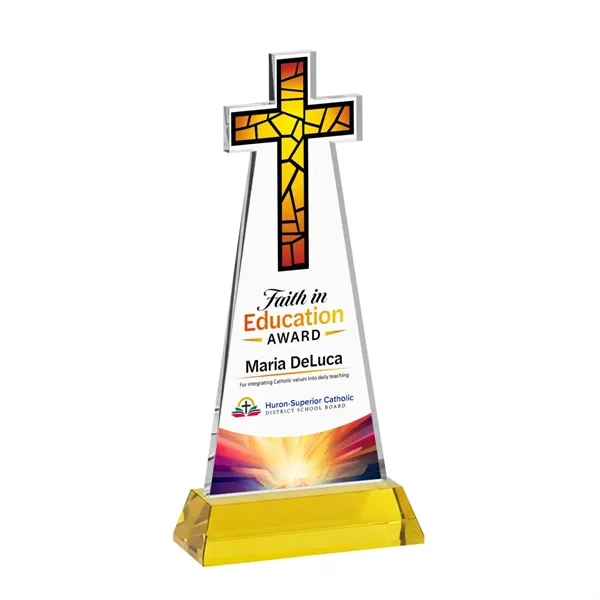 Crafted from premium optical crystal, this elegant Cross VividPrint™ Award features... from ASI 84592 St Regis Group / St Regis