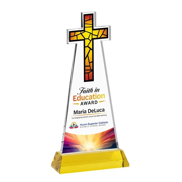 Crafted from premium optical crystal, this elegant Cross VividPrint™ Award features... from ASI 84592 St Regis Group / St Regis