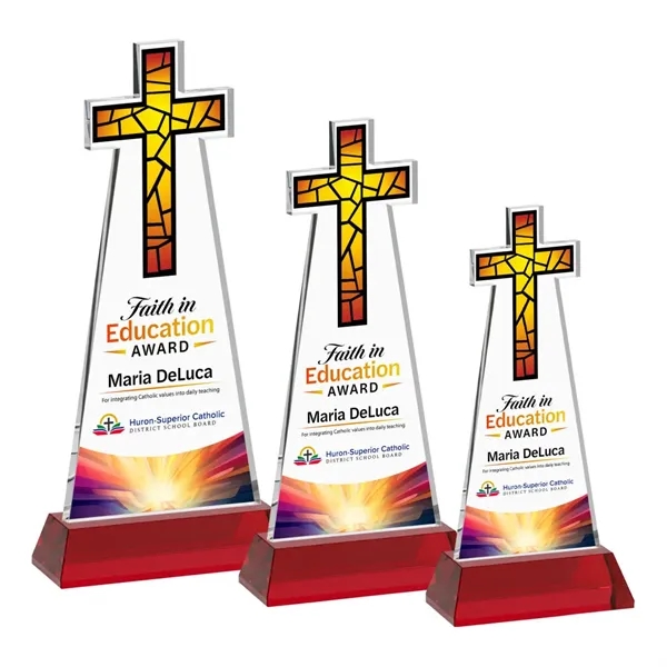 Crafted from premium optical crystal, this elegant Cross VividPrint™ Award features... from ASI 84592 St Regis Group / St Regis