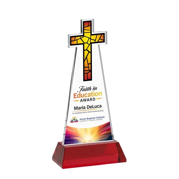 Crafted from premium optical crystal, this elegant Cross VividPrint™ Award features... from ASI 84592 St Regis Group / St Regis