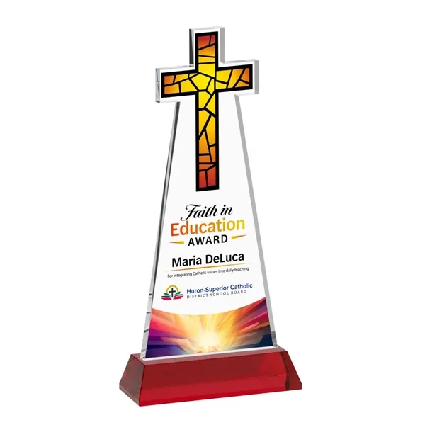 Crafted from premium optical crystal, this elegant Cross VividPrint™ Award features... from ASI 84592 St Regis Group / St Regis