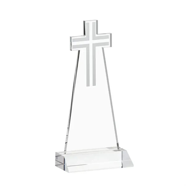 Crafted from premium optical crystal, this elegant Cross Award features a... from ASI 84592 St Regis Group / St Regis
