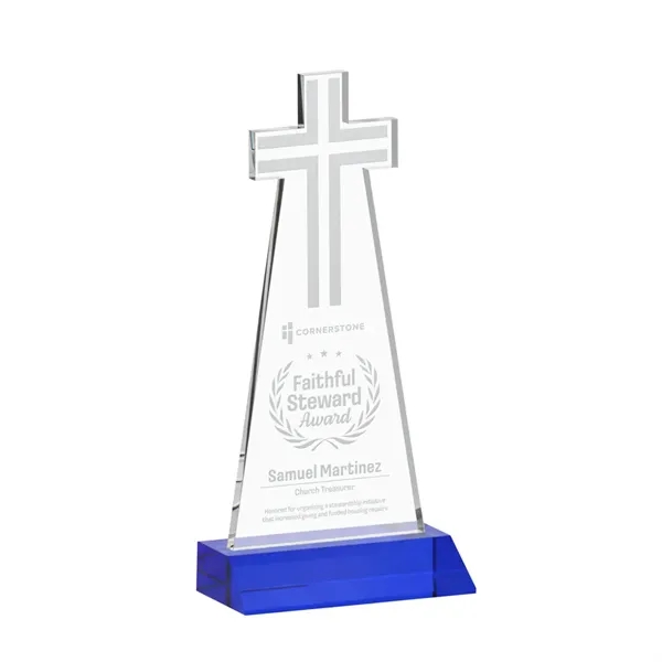 Crafted from premium optical crystal, this elegant Cross Award features a... from ASI 84592 St Regis Group / St Regis