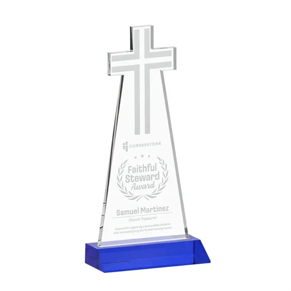 Crafted from premium optical crystal, this elegant Cross Award features a... from ASI 84592 St Regis Group / St Regis