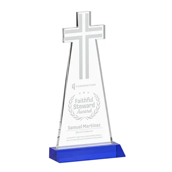 Crafted from premium optical crystal, this elegant Cross Award features a... from ASI 84592 St Regis Group / St Regis