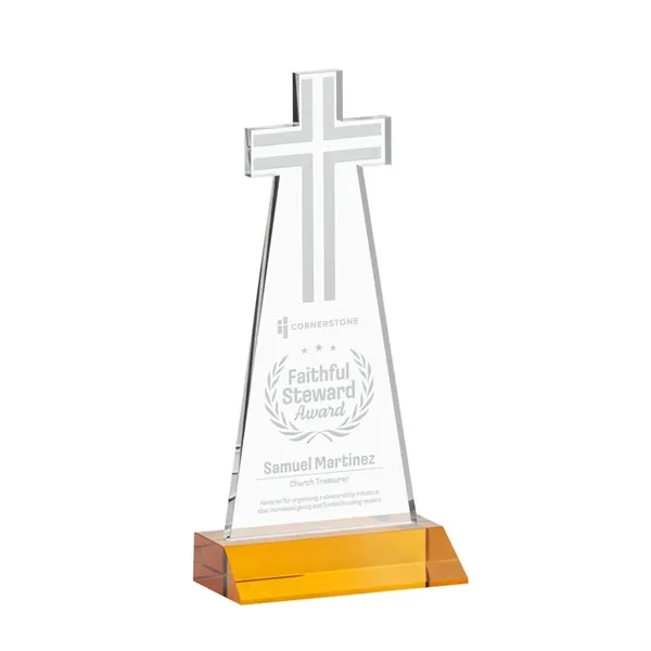 Crafted from premium optical crystal, this elegant Cross Award features a... from ASI 84592 St Regis Group / St Regis