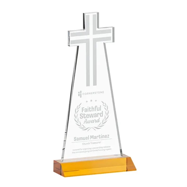 Crafted from premium optical crystal, this elegant Cross Award features a... from ASI 84592 St Regis Group / St Regis
