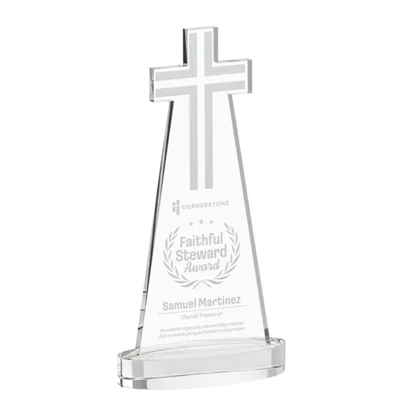 Crafted from premium optical crystal, this elegant Cross Award features a... from ASI 84592 St Regis Group / St Regis