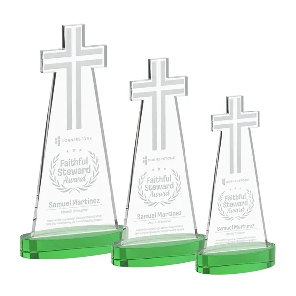 Crafted from premium optical crystal, this elegant Cross Award features a... from ASI 84592 St Regis Group / St Regis