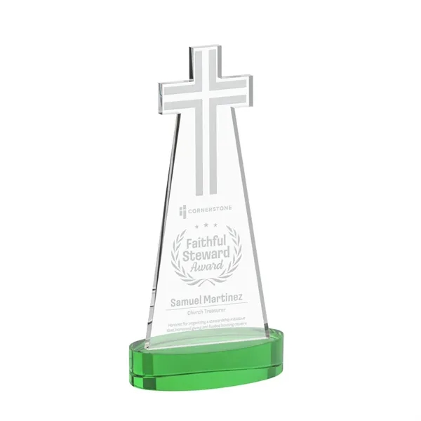Crafted from premium optical crystal, this elegant Cross Award features a... from ASI 84592 St Regis Group / St Regis