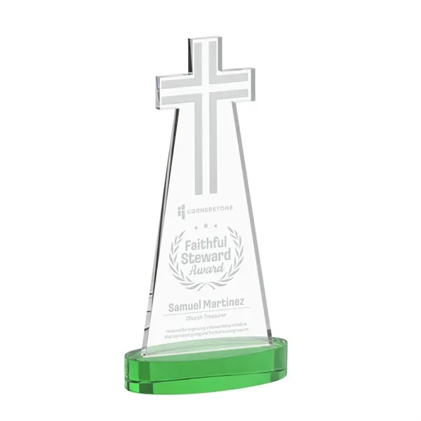 Crafted from premium optical crystal, this elegant Cross Award features a... from ASI 84592 St Regis Group / St Regis