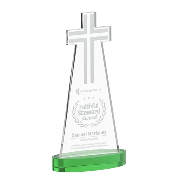 Crafted from premium optical crystal, this elegant Cross Award features a... from ASI 84592 St Regis Group / St Regis