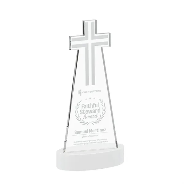 Crafted from premium optical crystal, this elegant Cross Award features a... from ASI 84592 St Regis Group / St Regis