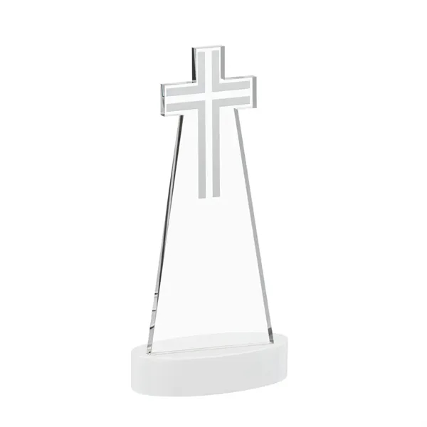 Crafted from premium optical crystal, this elegant Cross Award features a... from ASI 84592 St Regis Group / St Regis