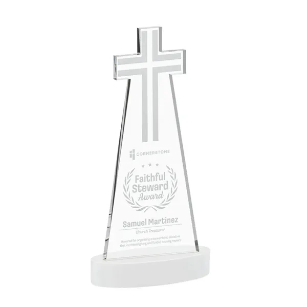 Crafted from premium optical crystal, this elegant Cross Award features a... from ASI 84592 St Regis Group / St Regis