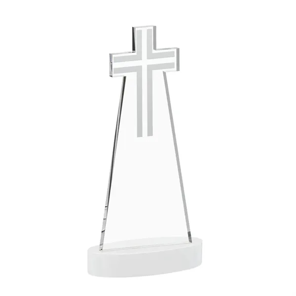 Crafted from premium optical crystal, this elegant Cross Award features a... from ASI 84592 St Regis Group / St Regis